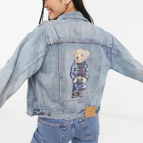 Polo Ralph Laurenwomen bear jacket brand new Size XS,S,M,L,XL